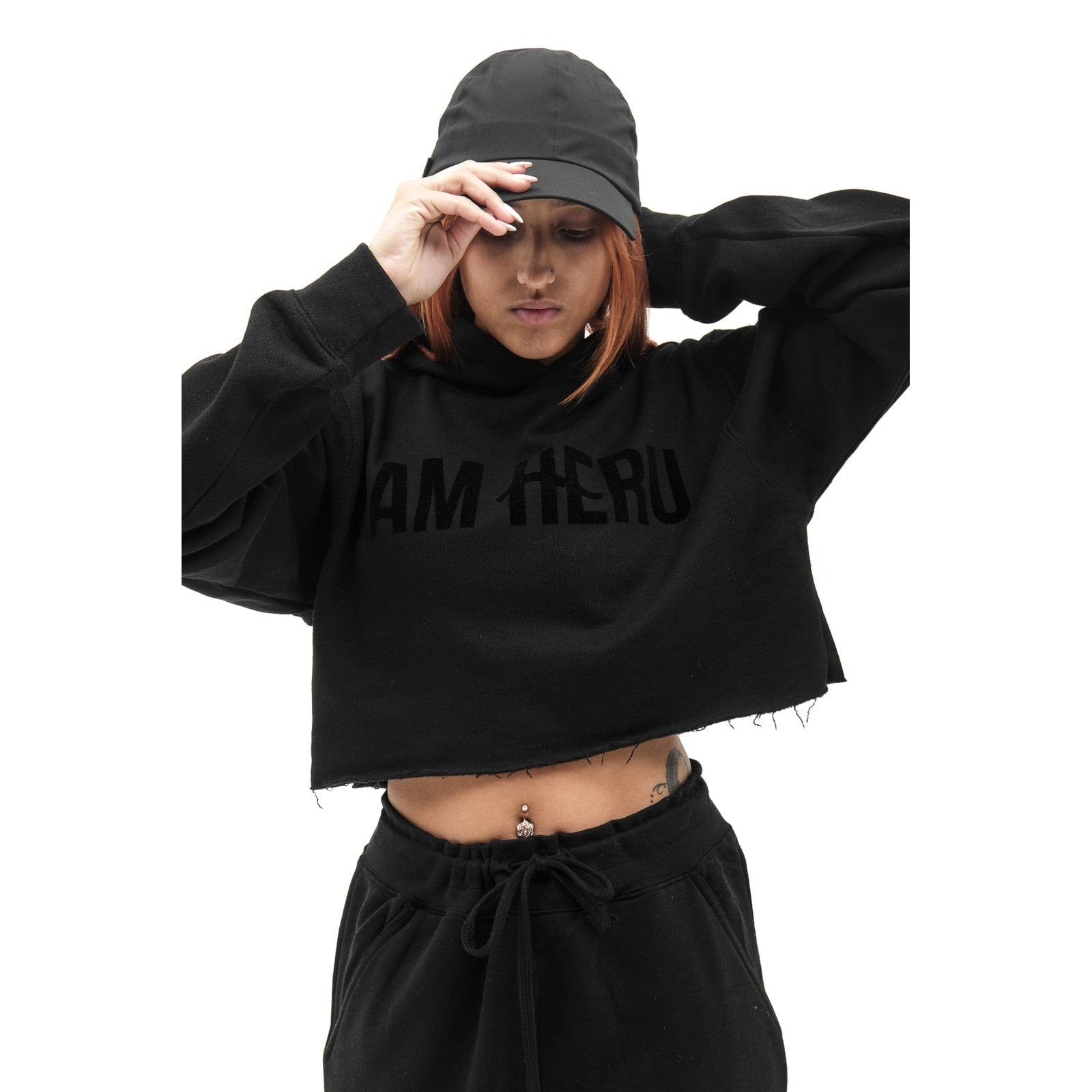 Women’s Relaxed Cropped Hoodie